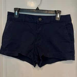 Gap Chino shorts, sz 6 petite, 3” inseam, navy